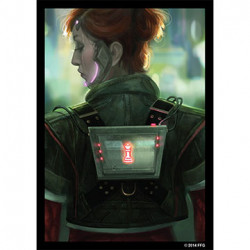 Android Netrunner - The Card Game - Deep Red Sleeves / Protège Cartes